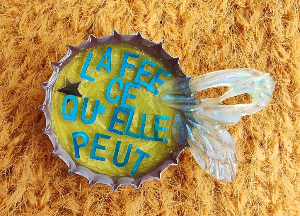 Badge "La fée ce qu'elle peut"